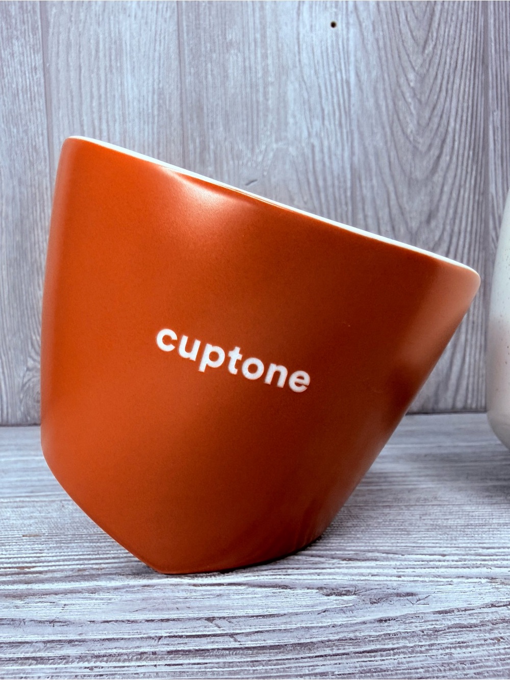 2 nwt cuptone tilted self straining coffee cup tea mug drinking ceramic - Picture 6 of 10